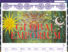 Tablet Screenshot of global-emporium.co.uk